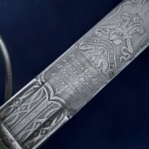 Scottish Victorian 1828 Pattern Infantry Officers Basket Hilt Broadsword 21